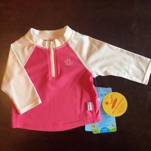 NWT i play.® Color Block Long Sleeve Rash Guard